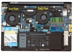 Dell G3 3579 Notebook Cpu Fanı / Ver.1 (Sağ Fan)