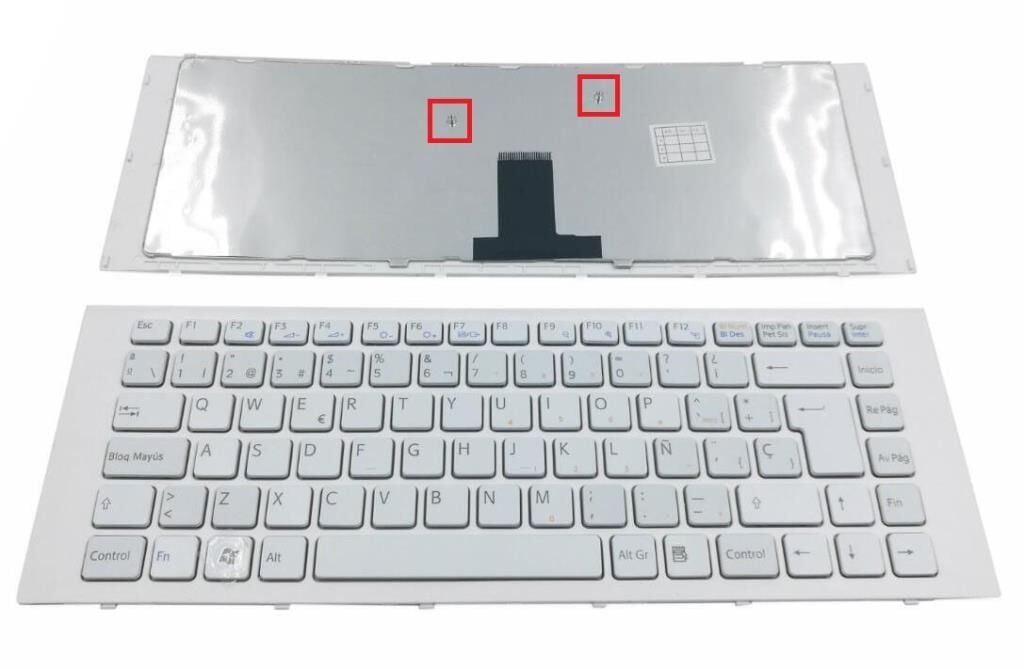 Sony Vaio VPC-EG16EGW, VPCEG16FM/W Notebook Klavyesi (Beyaz TR)