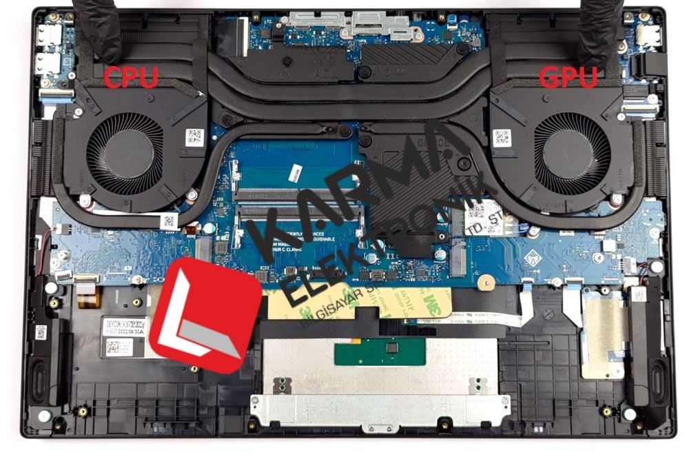 Hp Omen Gaming 16-k0008nt (7H8Z5EA) Notebook Gpu Fanı (Ver.2) Sağ Fan