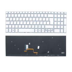 Sony Vaio SVF15, SVF152, Notebook Klavyesi -   Gri TR / ışıklı
