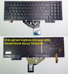 HP Omen 15-CE015ns, 15-CE015TX, 15-CE016ng Klavye (RGB)