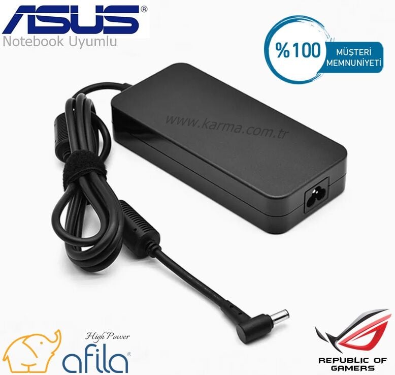 Asus G731G, G731GT-AU004 Uyumlu Adaptör, Şarj Aleti Cihazı 240W