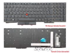 Lenovo ThinkPad E15 Gen2 Notebook Klavyesi, Laptop Tuş Takımı (Siyah TR) ışıklı