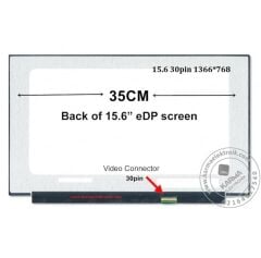 Hp 15s-EQ1003nt 9YH96EA Lcd Ekran, Panel HD 1366*768P / Non-Touch