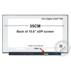 Hp 15s-EQ1011nt 9YJ04EA Lcd Ekran, Panel HD 1366*768P / Non-Touch