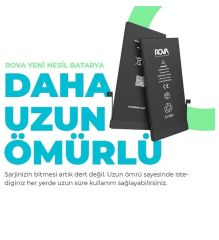 Rova iPhone SE 2020 Yüksek Kapasiteli Batarya Pil 2210 mAh