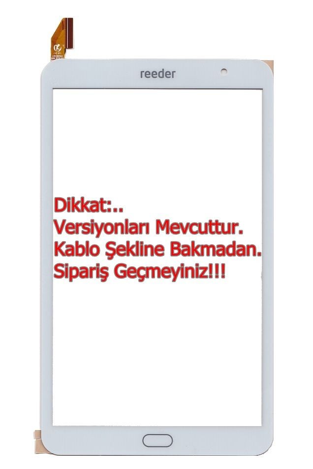 Reeder M8 Go Dokunmatik Panel - Beyaz L20180504 (1.Versiyon)