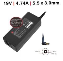 Standart Samsung 19V 4.74A 90W 5.5mm/3.0mm Notebook Adaptör / RNA-SG04