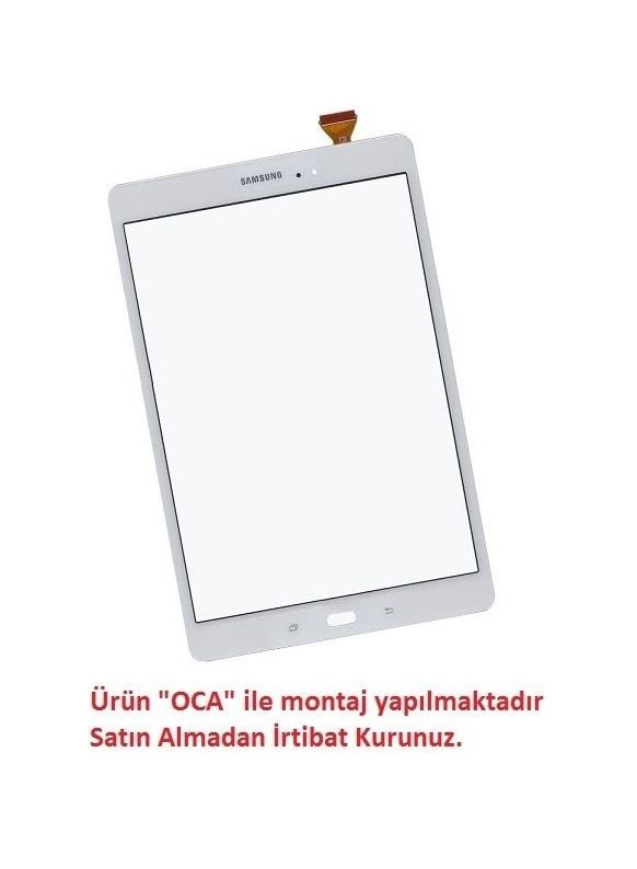 Samsung Galaxy Tab A 9.7 SM-P550 P550 P551 P555 9.7''inç Beyaz Dokunmatik