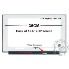 Hp 15s-EQ1018nt 9YJ11EA Lcd Ekran, Panel HD 1366*768P / Non-Touch