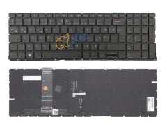 HP ProBook 450 G9 (6S6Z1EA07) Notebook Klavyesi (Siyah TR) - ışıklı
