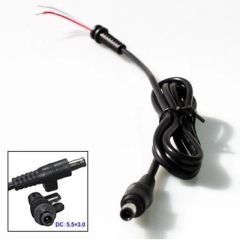 5.5mm*3.0mm Samsung Notebook Adaptörü Kablo Ucu (Tamir Kablosu) ( 90W )