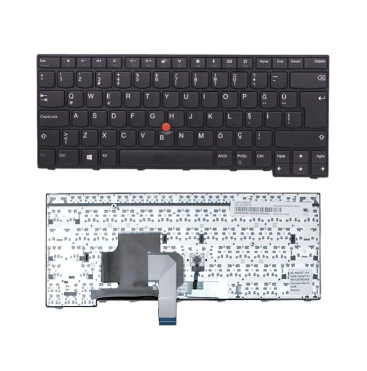 Lenovo CS13T BL-85TQ Notebook Klavye - Tuş Takımı / Siyah - TR - Backlit