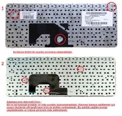 Hp Mini 110-3000 210-3000 Klavye (Siyah TR) Adaptasyonlu