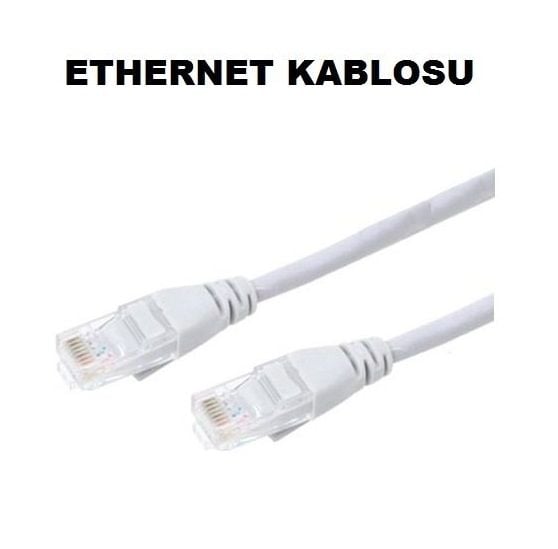 10 Metre CAT5 HAZIR ETHERNET KABLOSU 10m (Orjinal Ürün)