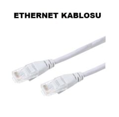 10 Metre CAT5 HAZIR ETHERNET KABLOSU 10m (Orjinal Ürün)