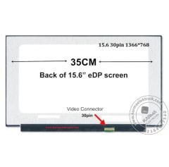 Hp 15s-EQ1039nt 2D8G3EA Lcd Ekran, Panel HD 1366*768P / Non-Touch