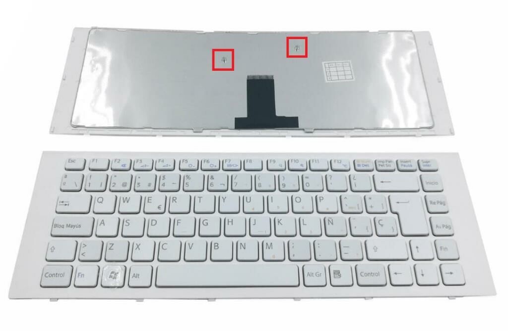 Sony Vaio VPCEG33FXL VPCEG34FXB Notebook Klavyesi (Beyaz TR)