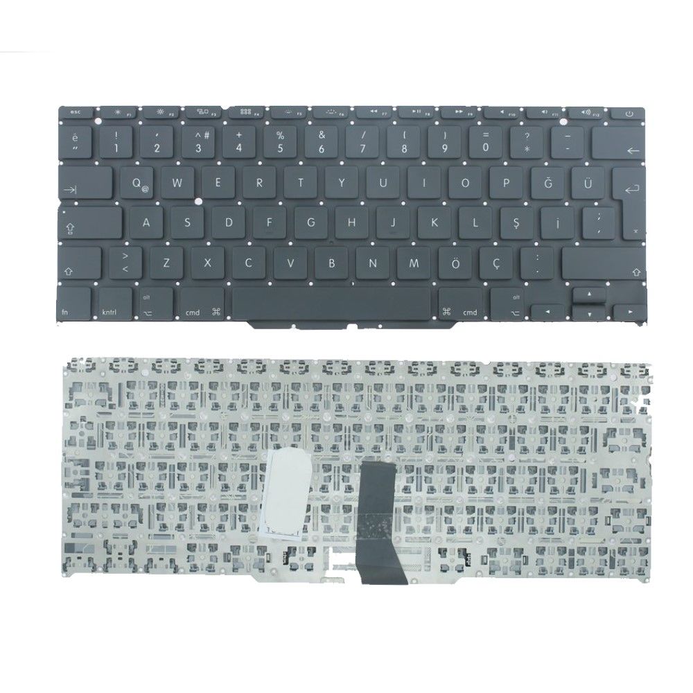 Macbook Air A1465 2012 A1465 2013 2014 2015 Klavyesi (Siyah TR) B.Enter