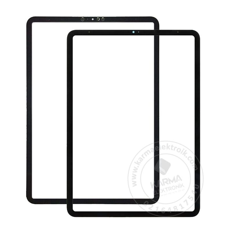 Apple iPad Pro 11'' 2.Nesil A2068 A2230 A2228 A2231 Lens Ön Cam Oca'lı (Dokunmatiksiz)