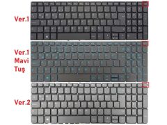 Lenovo V155-15API 81V50010TX, 81V5001RTX Klavyesi - Füme TR