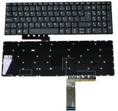 Lenovo V155-15API 81V50010TX, 81V5001RTX Klavyesi - Füme TR