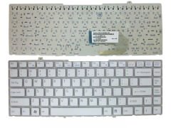 Sony Vaio VGN-FW292J, VGN-FW292N Notebook Klavyesi (Beyaz TR)