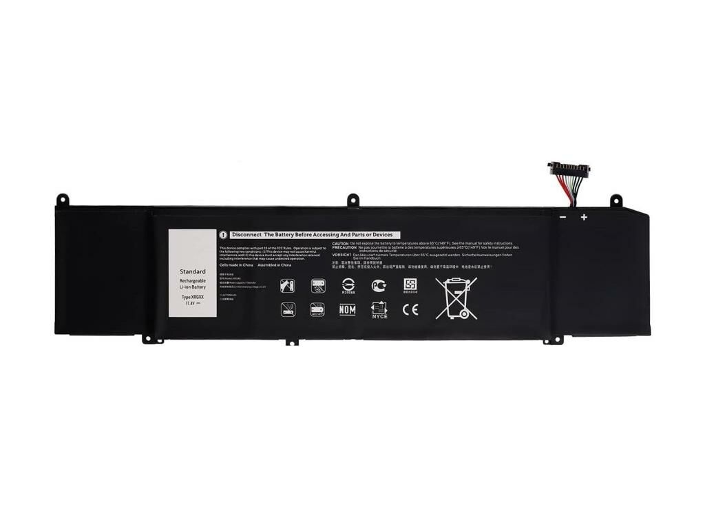 Dell Alienware M17 P37E Notebook Bataryası, Pili - Ver.2 (6Cell)