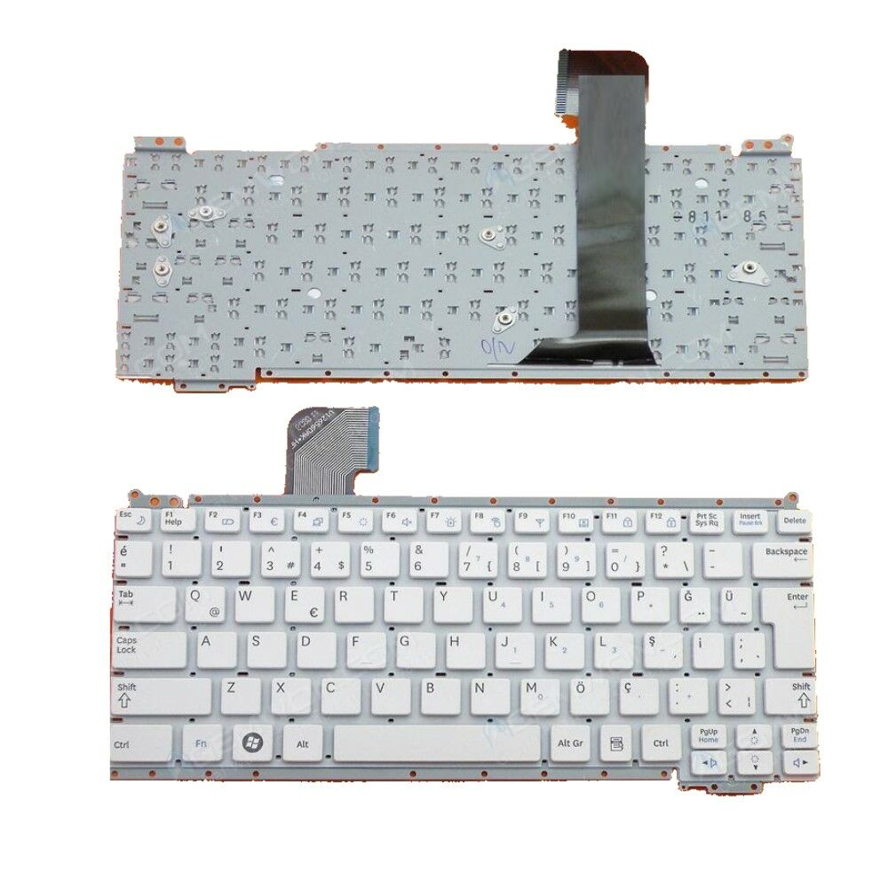 Samsung NC110 NC215 Notebook Klavyesi - Beyaz - TR