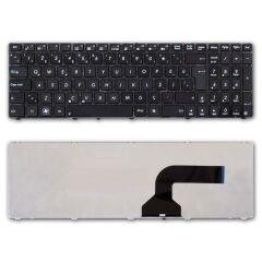 Asus N53 K52 X55A X55C A52 N61V Serisi Notebook Klavyesi - Tuş Takımı (Siyah TR) - 1.Tip