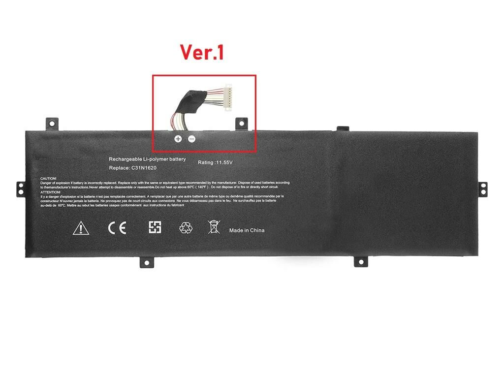 Asus C31N1620 Notebook Bataryası - Pili / RETRO - Ver.1