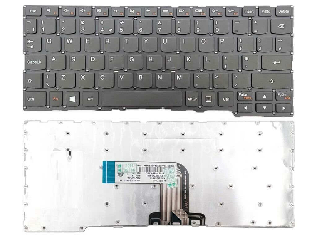 Lenovo IdeaPad A10 80CQ Notebook Klavye (Siyah TR)