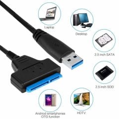 Qport Q-SU3 Sata To Usb 3.0 Çevirici - Kablo
