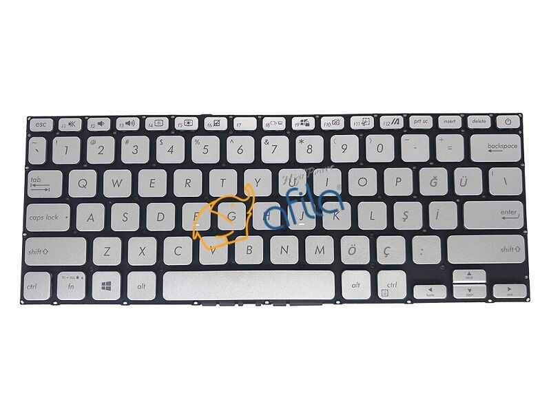 Asus X409JB-EK003 Notebook Klavyesi (Gri TR)