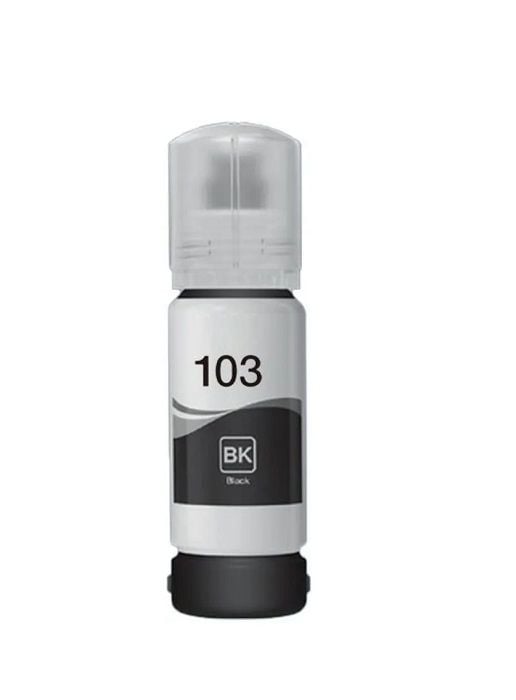 Epson EcoTank L3160 Şişeli Mürekkep Siyah 70ml (Muadil)