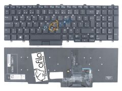 Dell Precision 3510 3520 Notebook Klavyesi, Laptop Tuş Takımı (Siyah TR) Işıklı