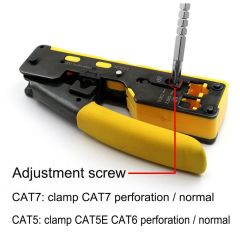 Afila Cat7 Cat6 Cat5 RJ45 Sıkma Pensesi 6P6C, 6P4C, 6P2C, RJ11, RJ12 Network Pense V2
