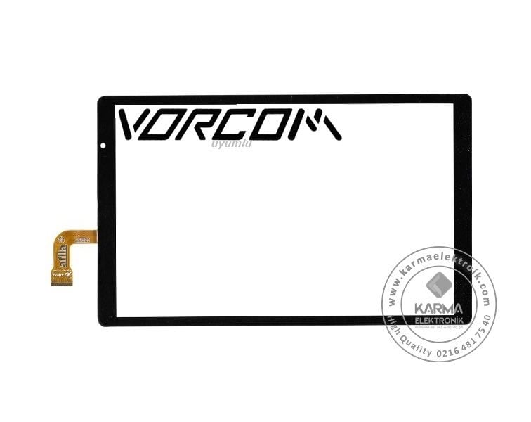 Vorcom S12 Dokunmatik Siyah DH-10274A3-GG-FP C702 CYH