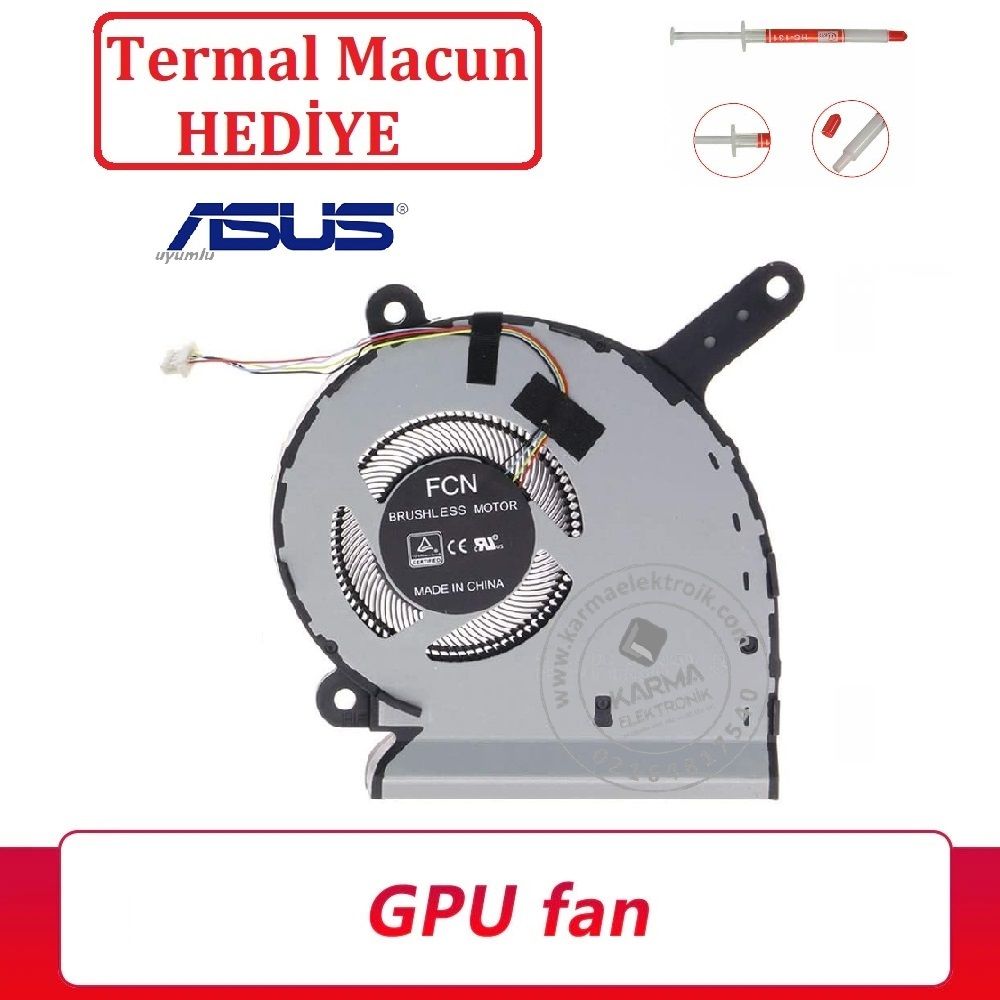 Asus G512LI-HN285A22, G512LI-HN285A23 Notebook Gpu-Vga Fan (Sol) Ver.1