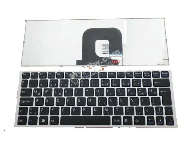 Sony Vaio VPCYA, VPCYB Notebook Klavyesi - Siyah - TR