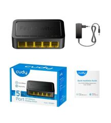 CUDY FS105D 5-Port 10/100 Mbps Desktop Switch Hub