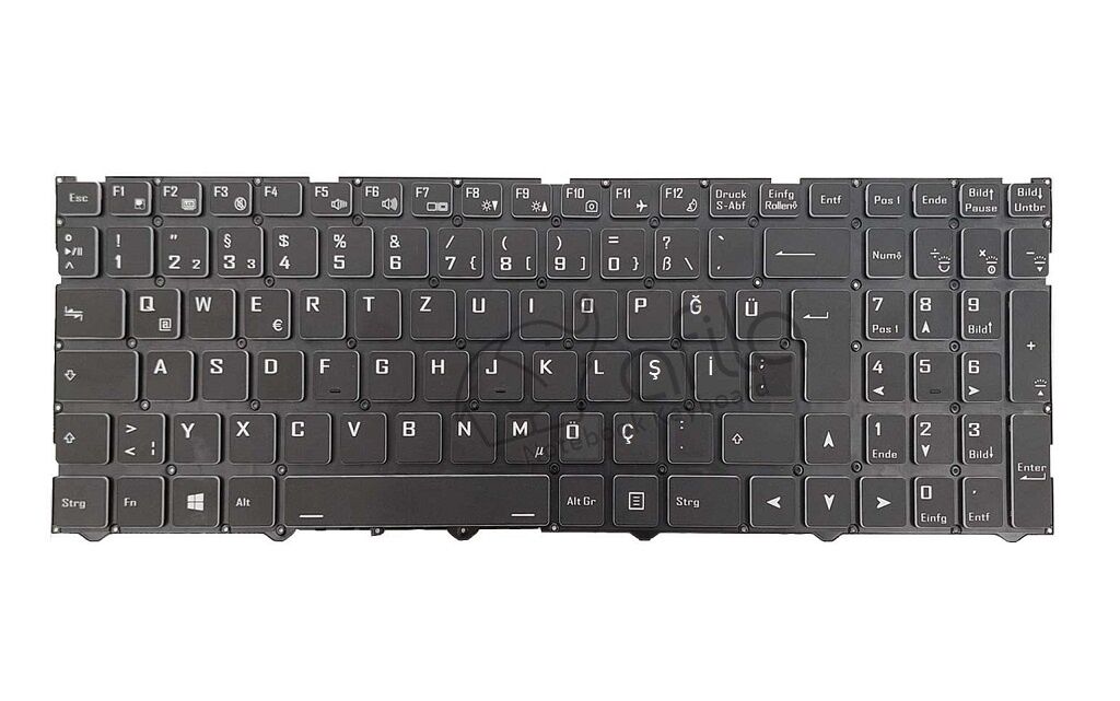 Casper Nirvana X500 Notebook Klavyesi, Laptop Tuş Takımı (Siyah TR) - Non-Backlit / NBKL1033NB