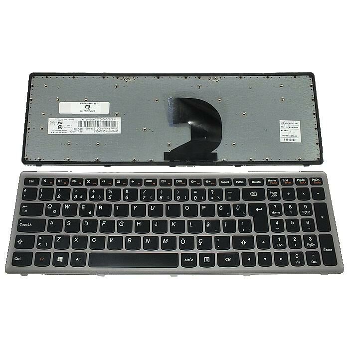 Lenovo ideaPad Z500 Z500A Z500G 20202 Serisi Notebook Klavyesi (Siyah TR) / KL0031