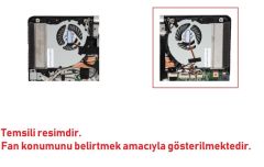 MSI Stealth Pro GS70 2OD GS70 2OE Notebook Fan (Sağ)