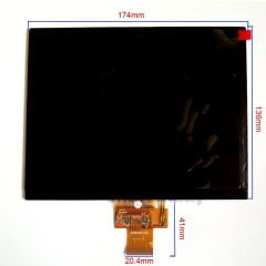 GENESİS GT-8320 HDMİ 8GB HDD 8'' TABLET PC uyumlu Lcd Panel - iç Ekran