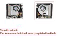 MSI Stealth Pro GS70 2PE GS70 2QD Notebook Fanı (Sağ)
