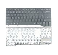 Fujitsu Lifebook E544 E546 E547 Notebook Klavye / Siyah - TR
