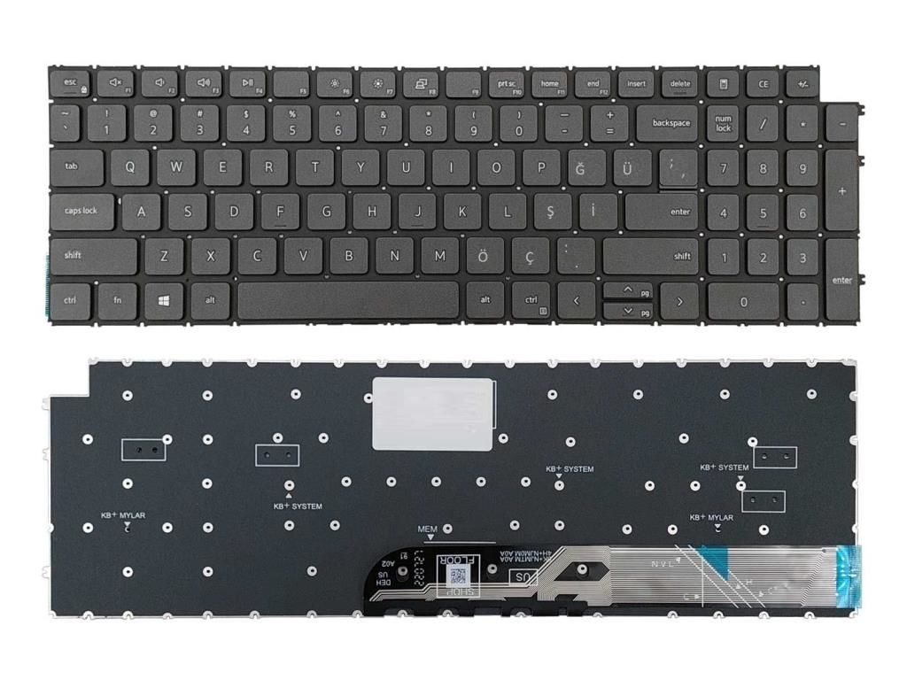 Dell Latitude 3520 E3520 Notebook Klavyesi, Tuş Takımı / Siyah TR