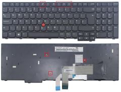 Lenovo ThinkPad E570, E570c, E575 Notebook Klavyesi, Laptop Tuş Takımı (Siyah TR) / KL0933V2
