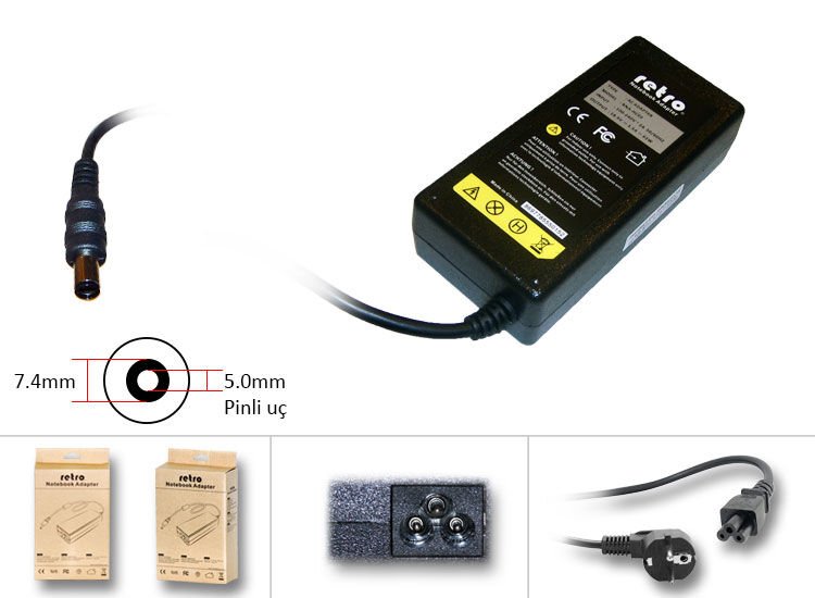 Hp 22-b308nt, 22-b309nt All-in-One AIO PC Adaptör RETRO 65W